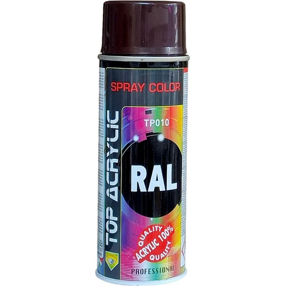 اسپری رنگ قهوه ای کد 8017 RAL اکریلیک - ابزار مینایی