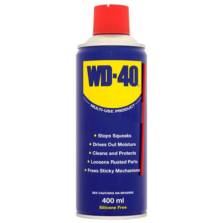 اسپری روان کننده WD40 حجم 400 میلی لیتر - ابزار مینایی