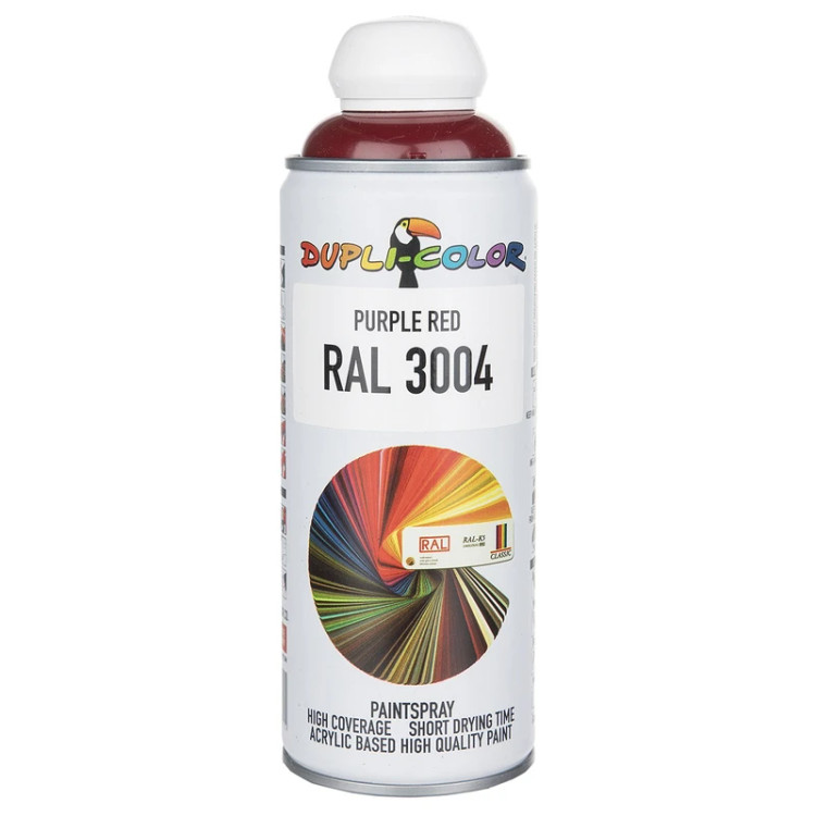 اسپری رنگ آلبالویی دوپلی کالر مدل RAL 3004 حجم 400 میلی لیتر - ابزار مینایی