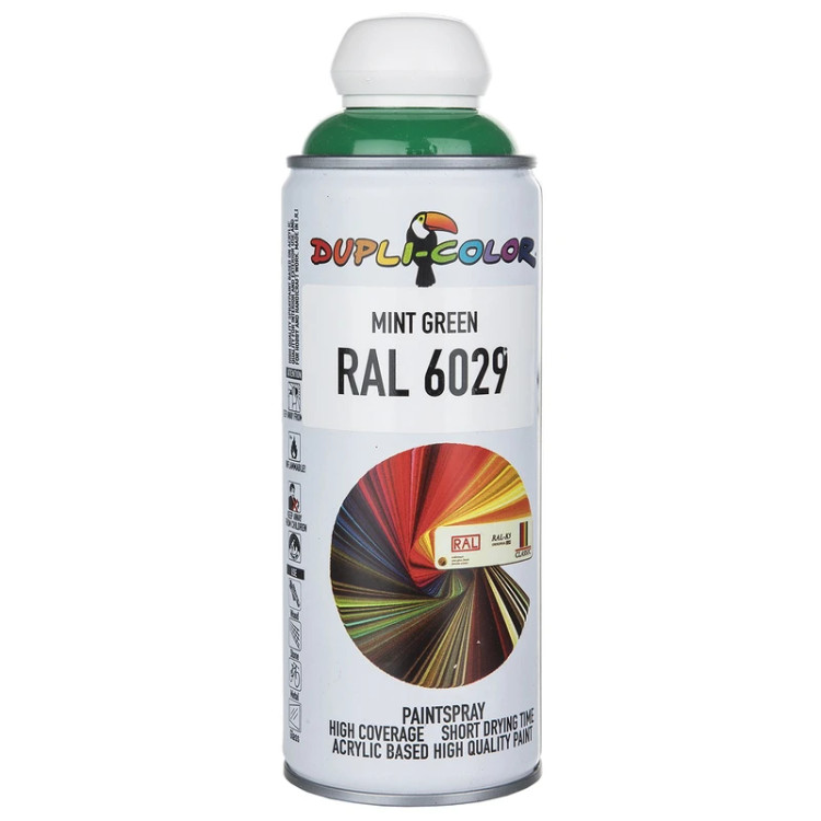 اسپری رنگ سبز دوپلی کالر مدل RAL 6029 حجم 400 میلی لیتر - ابزار مینایی