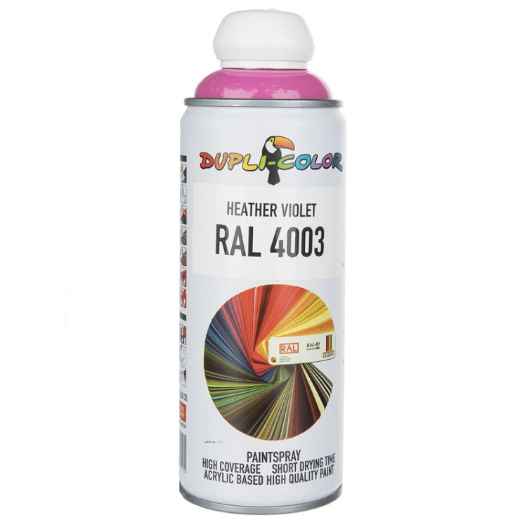 اسپری رنگ بنفش دوپلی کالر مدل RAL 4003 حجم 400 میلی لیتر - ابزار مینایی