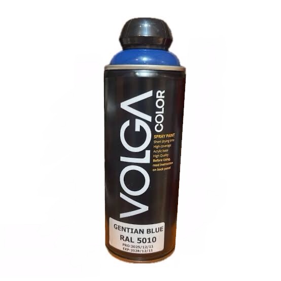 اسپری رنگ آبی GENTIAN BLUE ولگا حجم 400 میلی لیتر - ابزار مینایی
