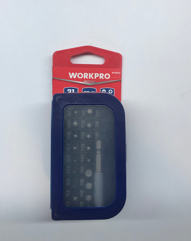 ست سری پیچ گوشتی ۳۱ عددی WORKPRO کد WP200513 - ابزار مینایی