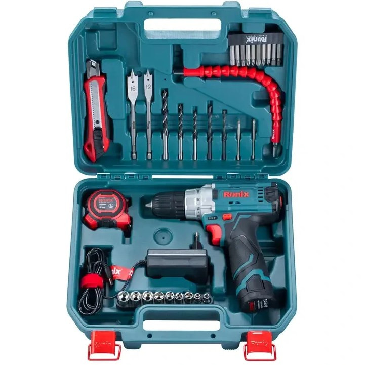 دریل شارژی رونیکس RS-8611 - ابزار مینایی