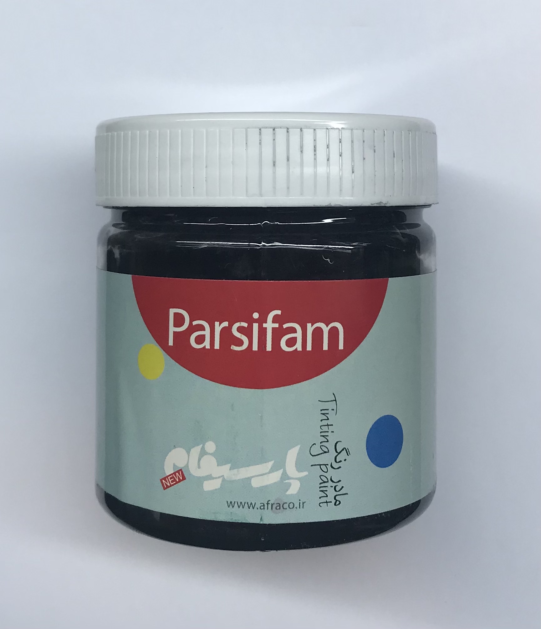 مادر رنگ اکریلیک مشکی پارسیفام - ابزار مینایی